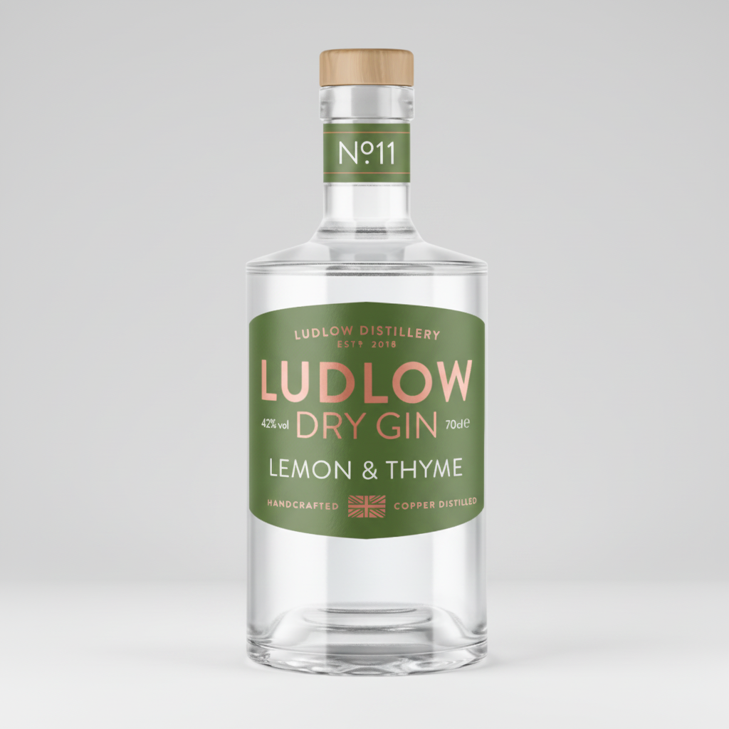 Ludlow Dry Gin No.11 Lemon & Thyme