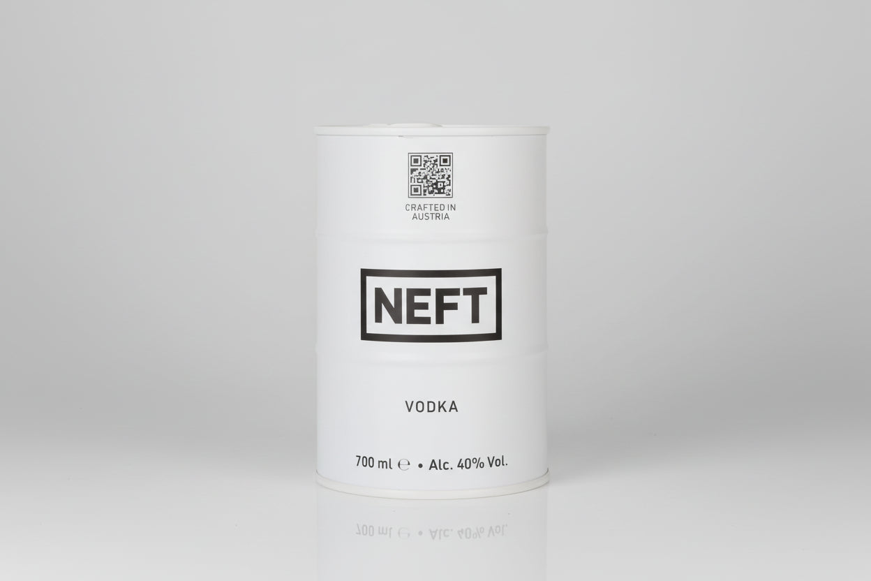 NEFT Vodka White Barrel 70cl
