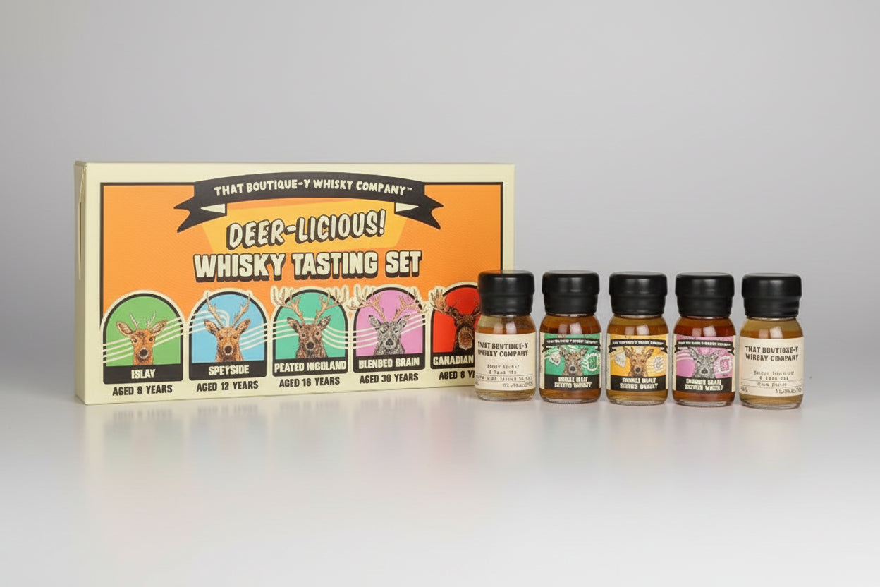 Deer-Licious Whisky Tasting Set (That Boutique-y Whisky Company) 15cl