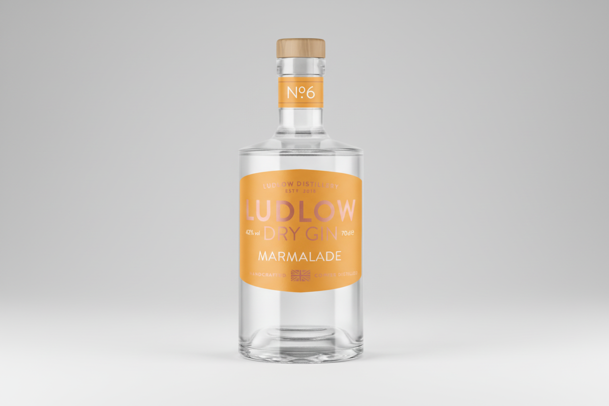 Ludlow Dry Gin No.6 Marmalade, Seville Orange & Cassia Bark