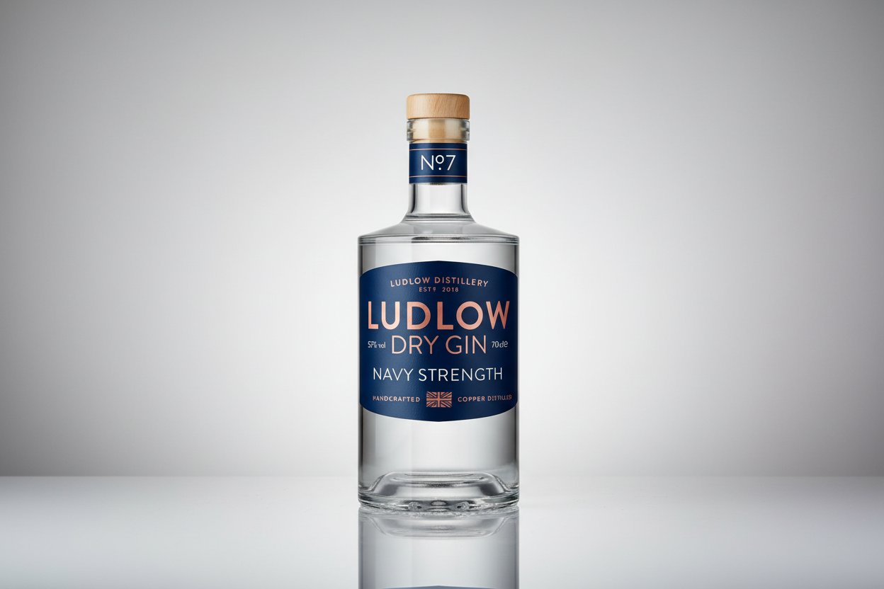 Ludlow Dry Gin No.7 Navy Strength