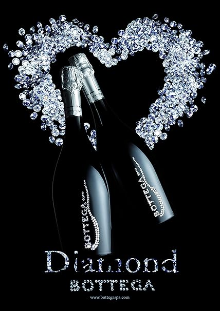 Bottega Diamond Brut Sparkling Wine with Gift Box - 750ml