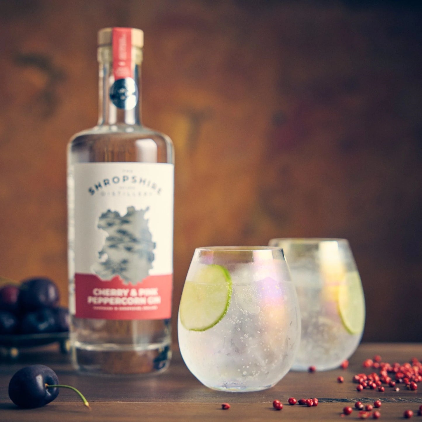 The Shropshire Distillery Cherry & Pink Peppercorn Gin