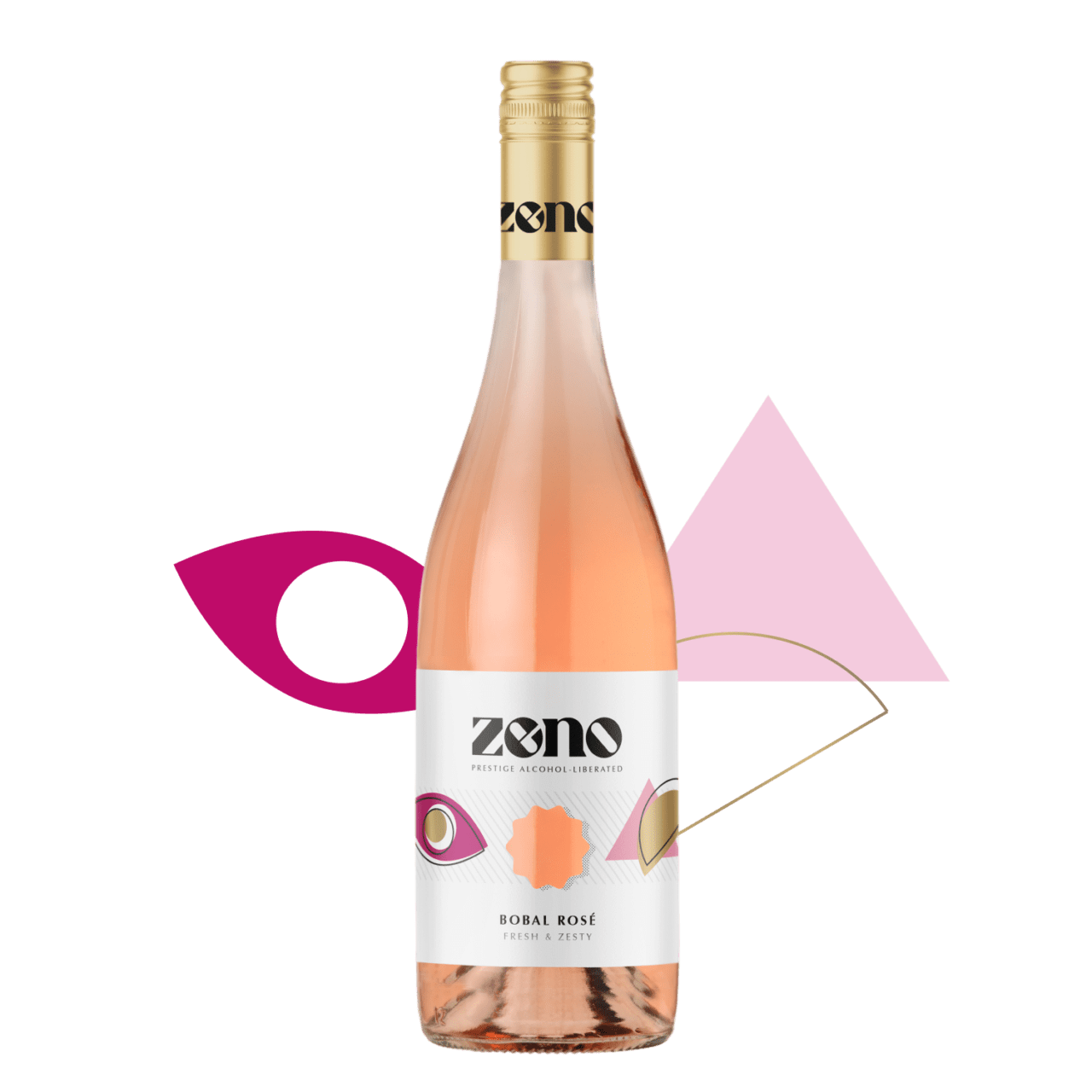 Zeno Bobal Rose Alcohol Free Wine
