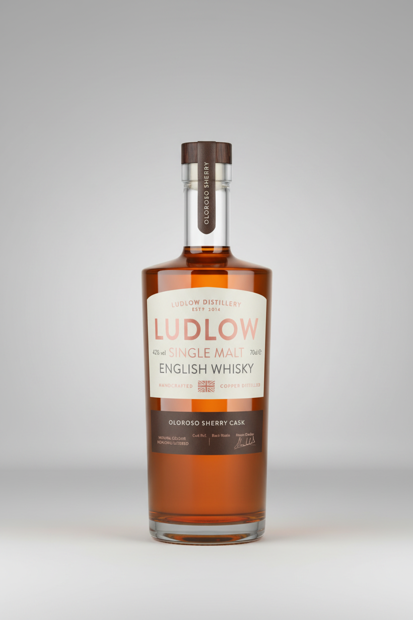 Ludlow Single Malt English Whisky – Oloroso Cask
