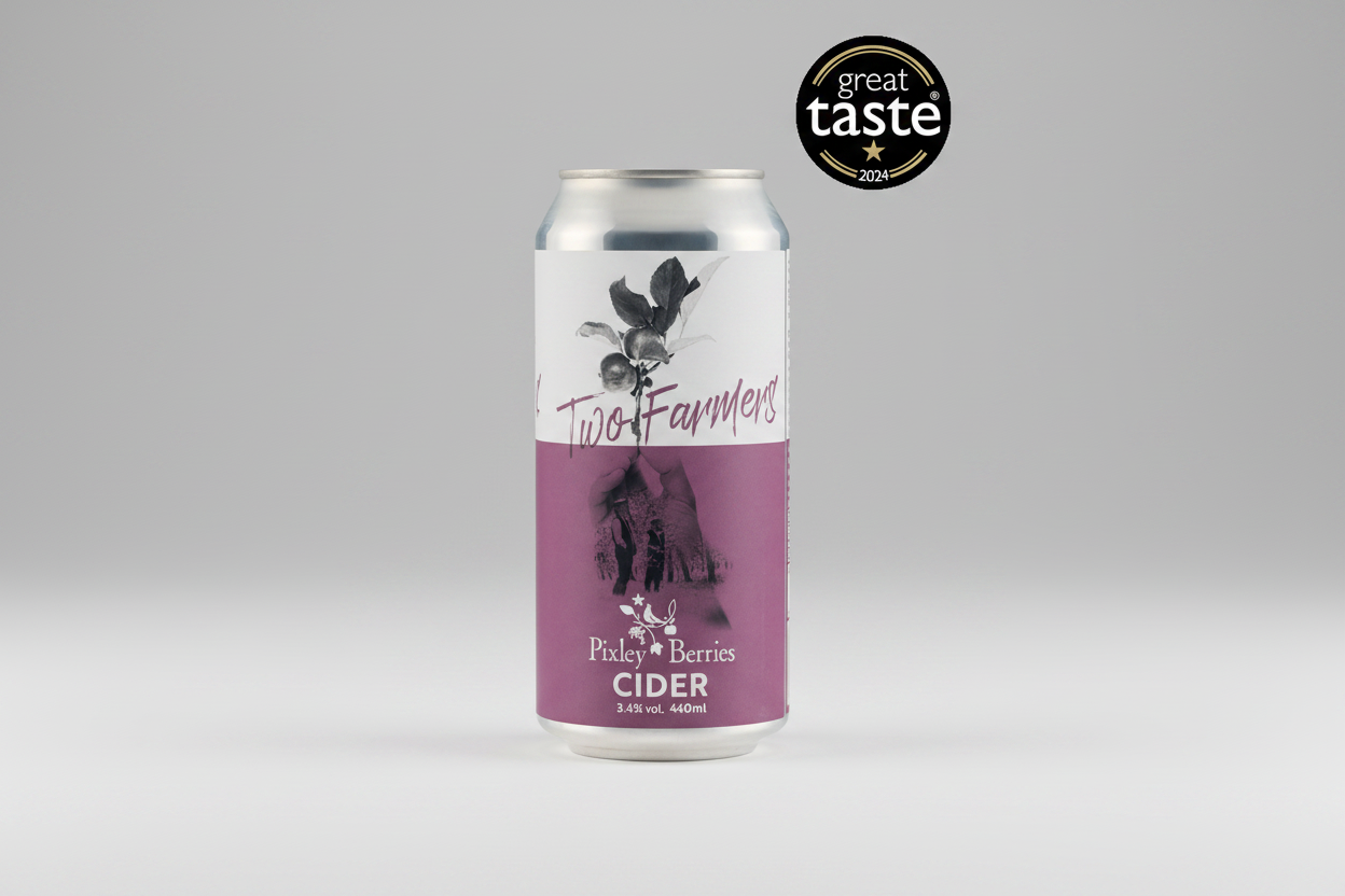 Two Farmers Pixley Berries Fruit Cider – 3.4% abv