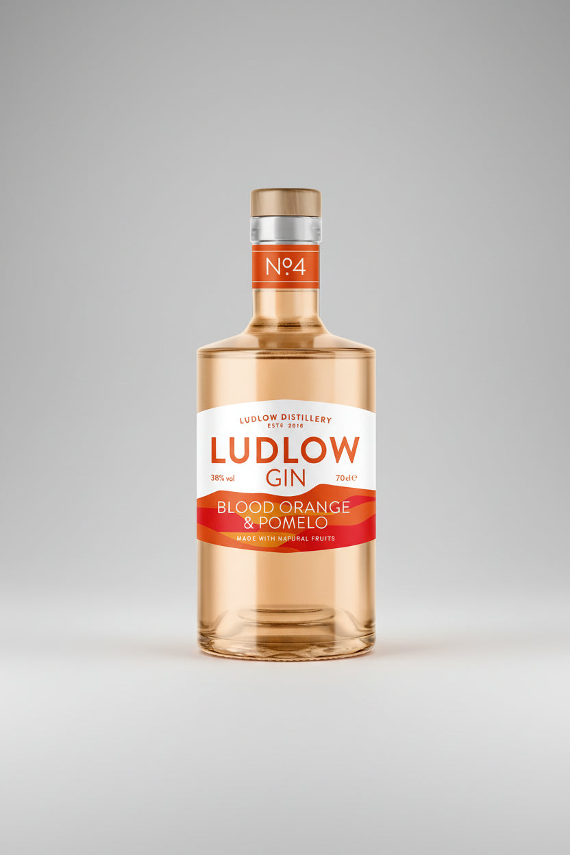 Ludlow Fruit Gin No.4 Blood Orange and Pomelo
