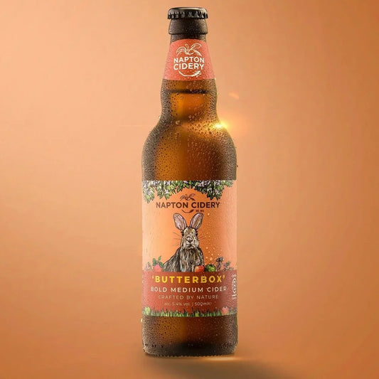 Napton Cidery Butterbox Medium Cider 500ml 5