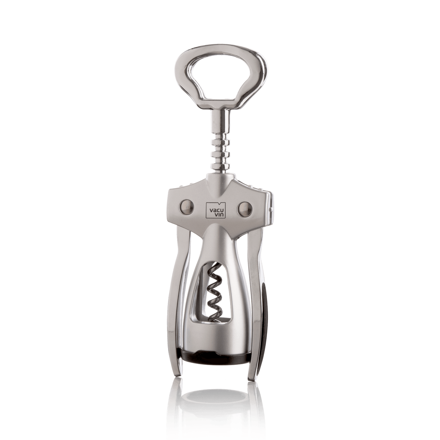 Vacu Vin Winged Corkscrew - Silver