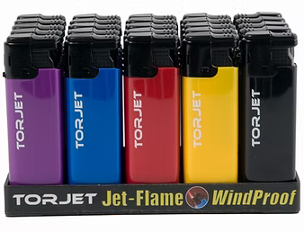 Torjet Refillable Windproof Jet Flame Lighters