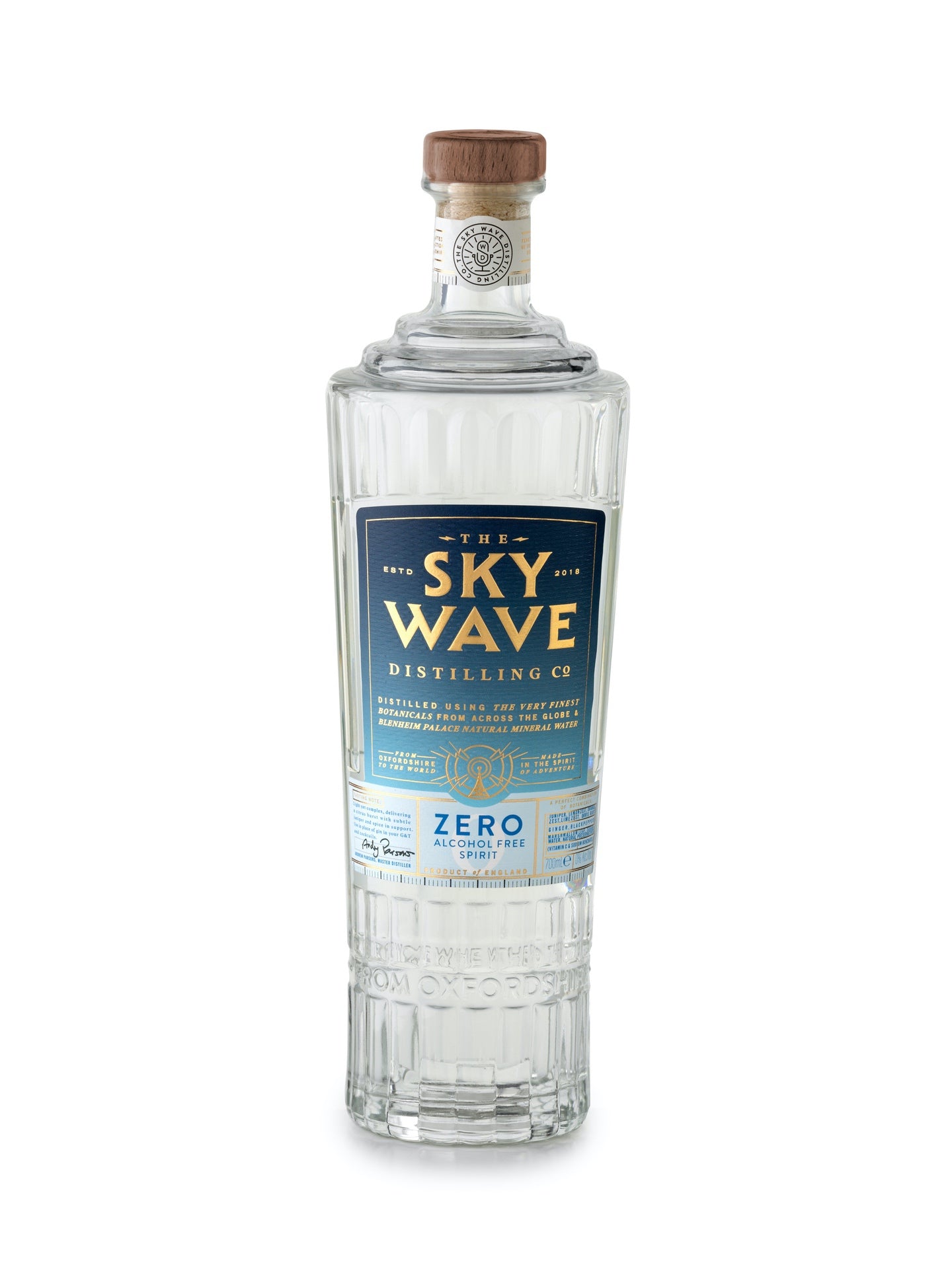 Sky Wave Zero Alcohol Free Spirit 70cl