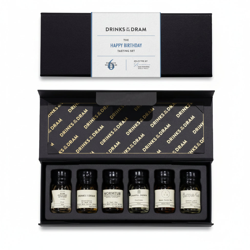 Happy Birthday Mixed Spirits Set (Black) 18cl