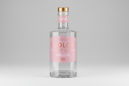 Ludlow Dry Gin No.4 Hibiscus Orange & Pink Peppercorn