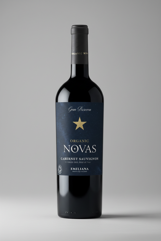 Novas Gran Reserva Cabernet Sauvignon, DO Valle del Maule [Organic] 2023