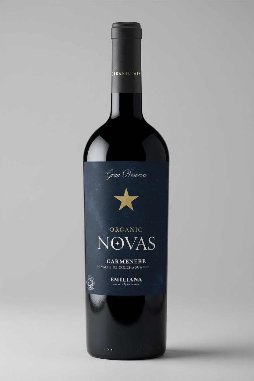 Novas Gran Reserva Carmenère, DO Valle de Colchagua [Organic] 2024