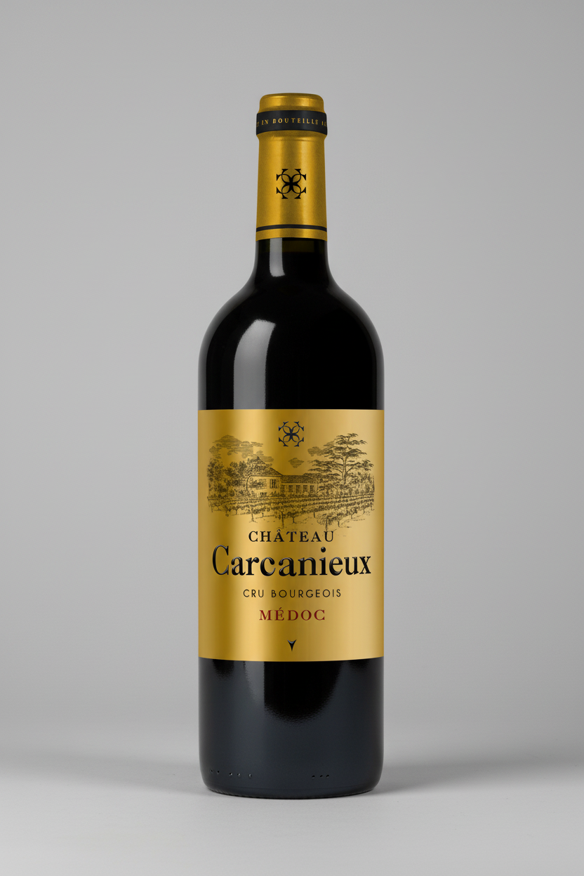Château Carcanieux, AOP Crus Bourgeois du Médoc 2015