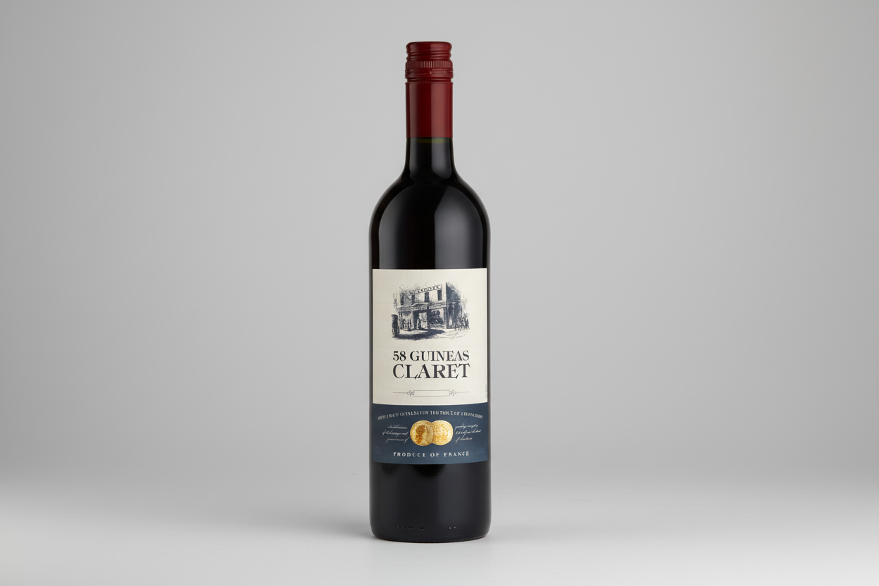 Maison Ginestet 58 Guineas Claret, AOP Bordeaux 2023