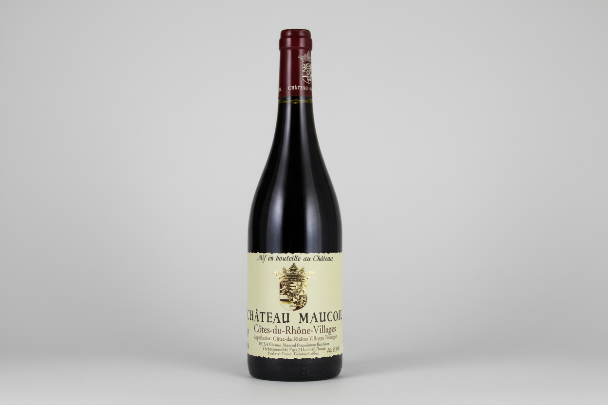 Château Maucoil Rouge, AOP Côtes du Rhône Villages [Organic] 2024