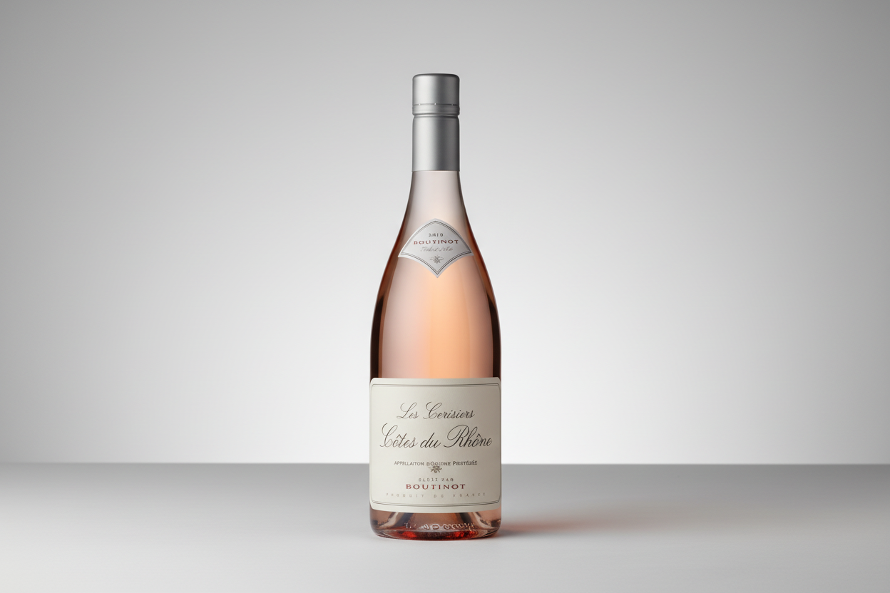 Domaine Boutinot Les Cerisiers Rosé, AOP Côtes du Rhône 2024