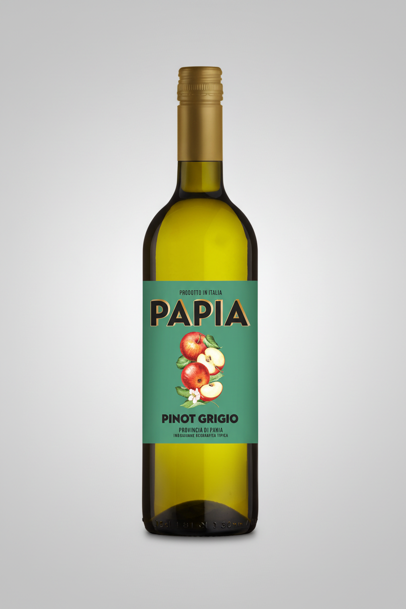 Papia Pinot Grigio, Provincia di Pavia IGT 2025