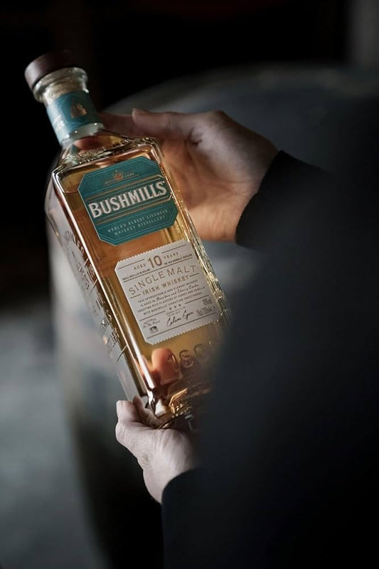 Bushmills 10 Year Old Single Malt Irish Whiskey, 70cl
