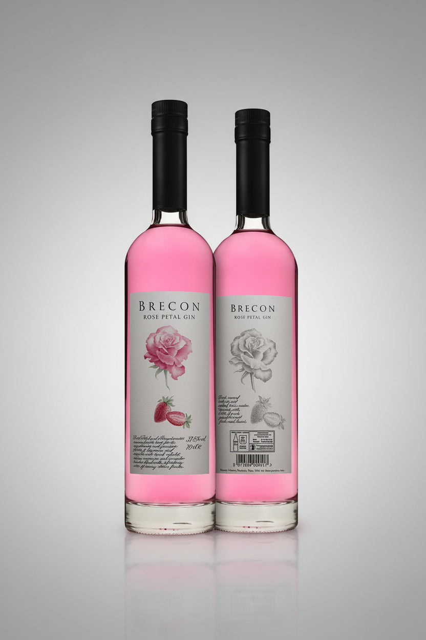 Brecon Rose Petal Gin 70cl