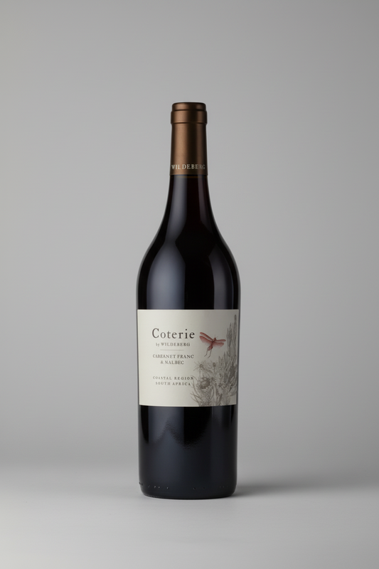 Coterie by Wildeberg Cabernet Franc Malbec, WO Coastal Region 2023