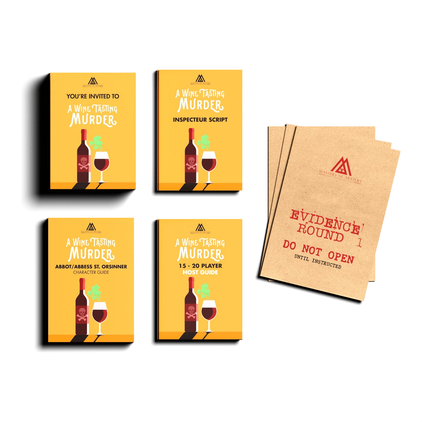Masters of Mystery, A Wine Tasting Murder Game