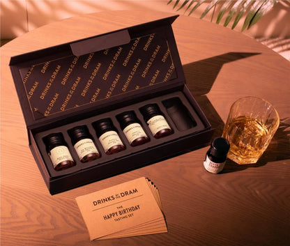 Happy Birthday Rum Tasting Set (Black) 18cl
