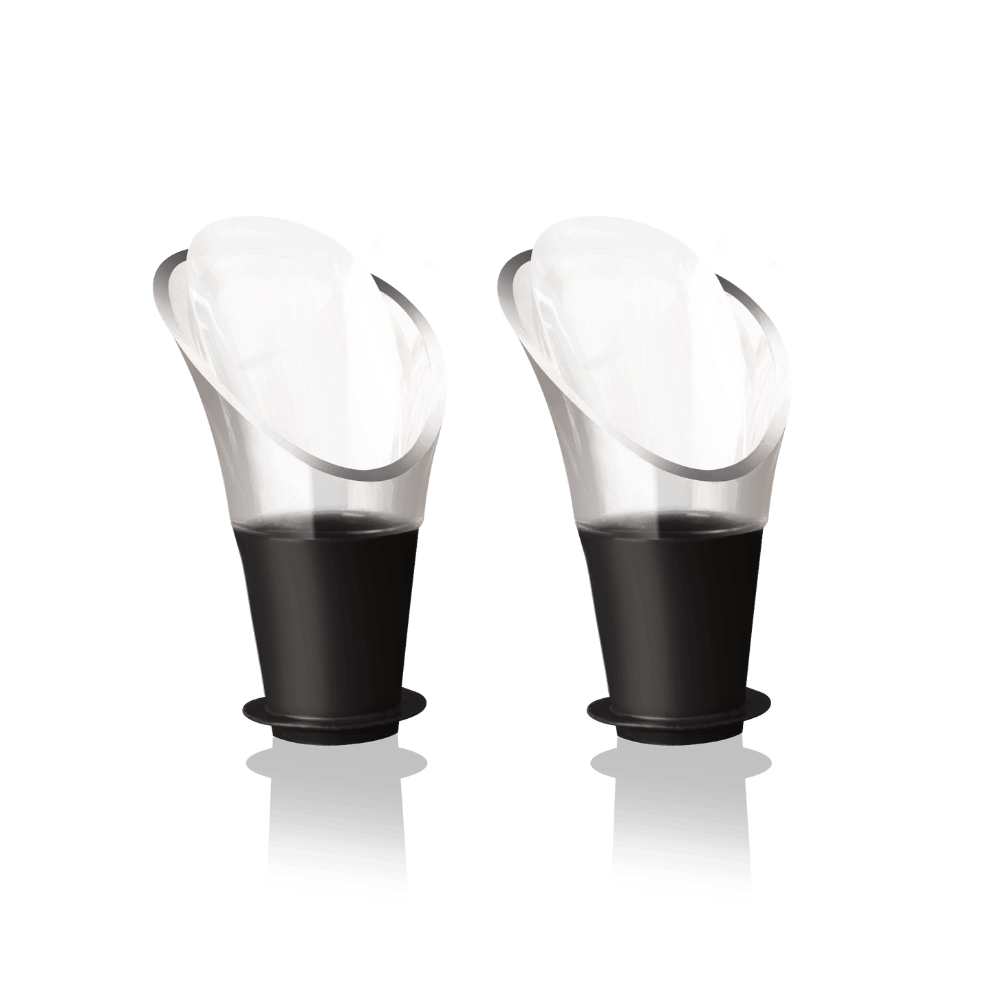 Vacu Vin Wine Server Crystal | Set of 2