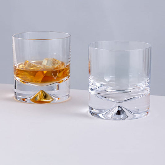 Dartington Crystal, Dimple Double Old Fashioned Tumbler Pair