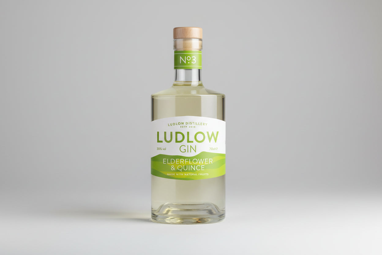 Ludlow Fruit Gin No.3 Elderflower & Quince