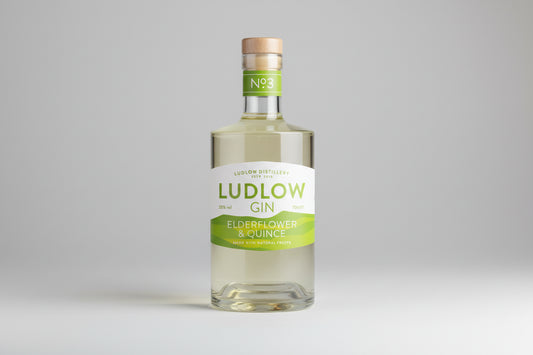 Ludlow Fruit Gin No.3 Elderflower & Quince