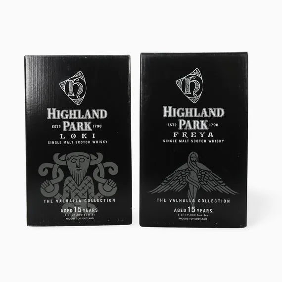 Highland Park - Valhalla Collection (Thor, Odin, Loki & Freya)