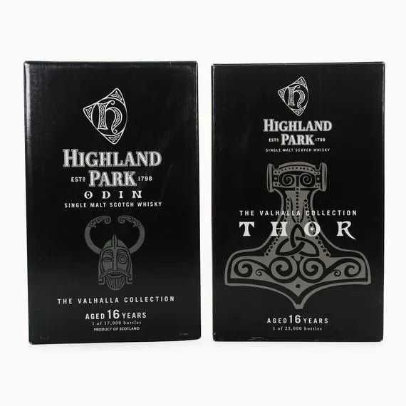 Highland Park - Valhalla Collection (Thor, Odin, Loki & Freya)