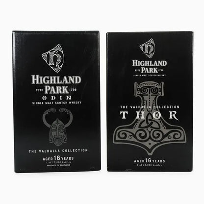 Highland Park - Valhalla Collection (Thor, Odin, Loki & Freya)