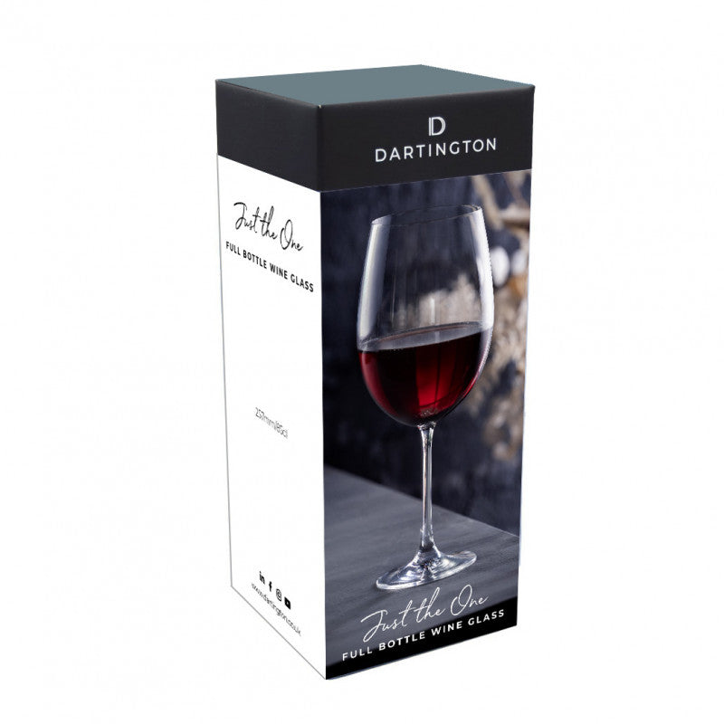 Dartington crystal -  Just The One - Full Bottle Wine Glass