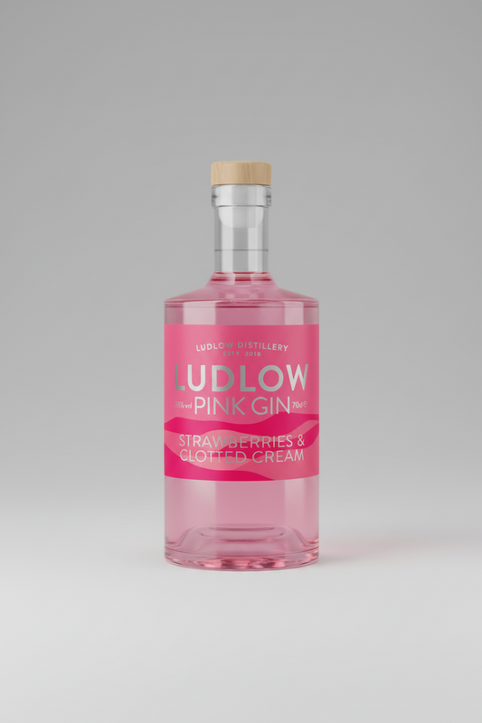 Ludlow Pink Gin – Strawberries and Clotted Cream